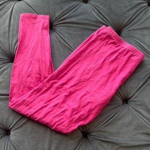 Hot Pink Leggings size Large